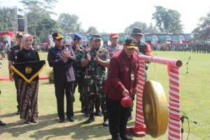 Sekda Kab. Banyumas Buka TMMD Sengkuyung Tahap II TA. 2025 di Desa Pasinggangan