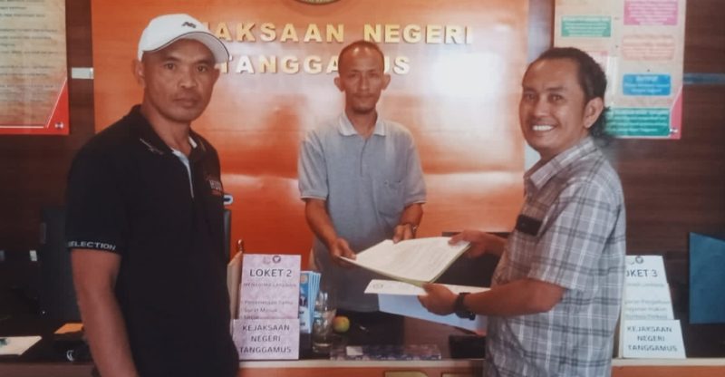 DPP-SP3 bersama PPRI Resmi Laporkan Dugaan Tindak Pidana Korupsi Pekon Sinar Petir ke Kejaksaan Negeri Tanggamus