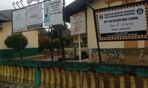 Pagar Sekolah SD Negeri 1 Way Ilahan Kecamatan Pulau Panggung di Bangun dari Dana Pungutan Kepada Wali Murid