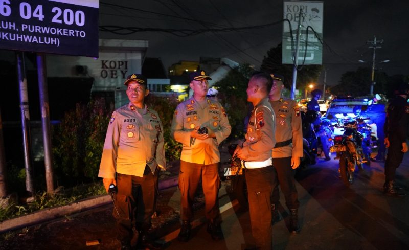 Kapolresta Banyumas Pimpin Apel Patroli Skala Besar, Sasaran Pemberantasan Preman