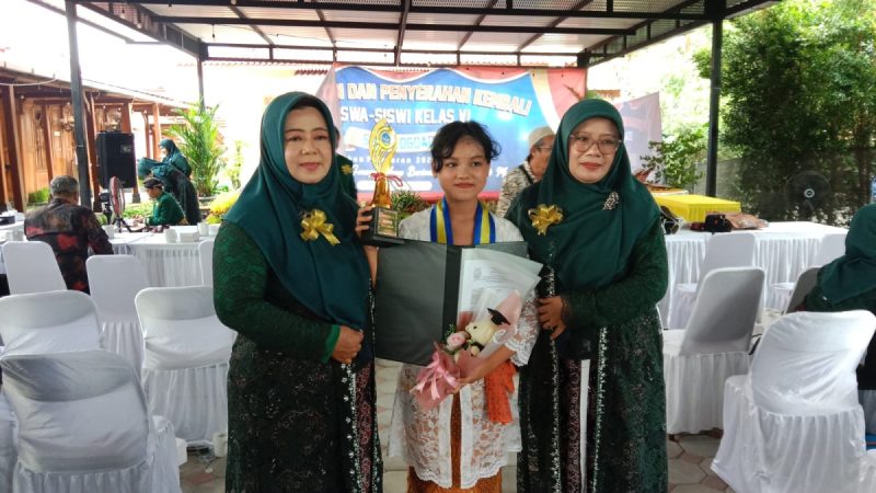 Harumkan Nama Sekolah, Jovica Dias Christabel Mendapat Nilai ASPD Terbaik se – Kecamatan Mlati