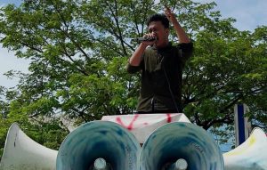 Ketum HMI MPO : Unras Di Kejati Sultra Tegaskan Segera Tetapkan Tersangka Dugaan Ilegal Mining PT St Nikel Resources