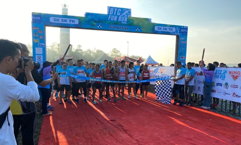 Polres Bungo sukses gelar kegiatan BTC FUN RUN Bhayangkara Ke-79 tahun 2025